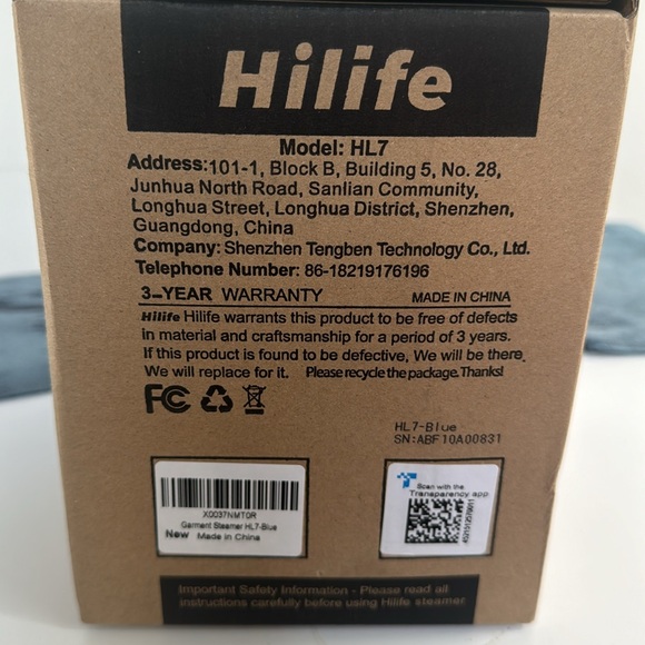 Hilife Portable Garment Steamer NEW! - Picture 12 of 13